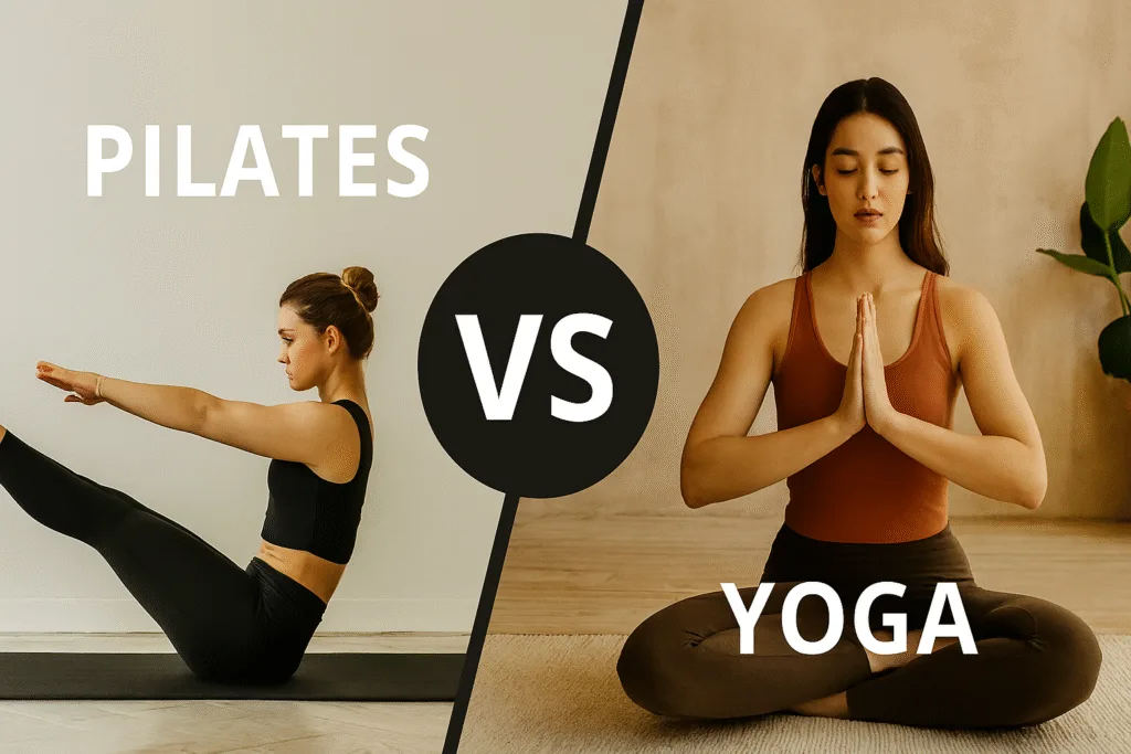 Diferencia pilates yoga