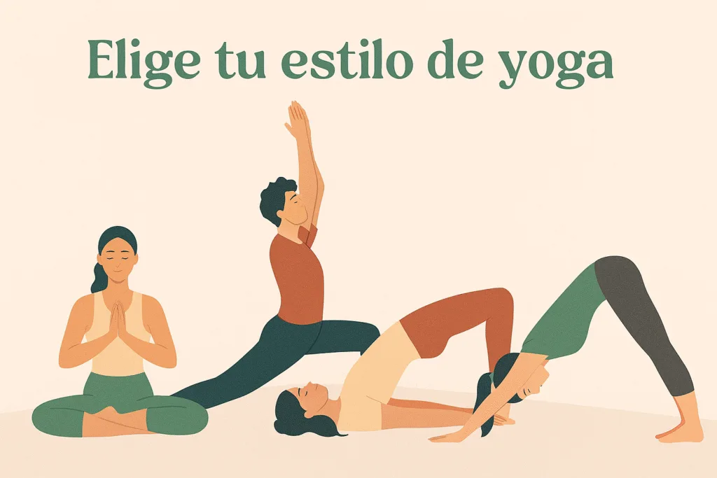 Elige estilo de yoga