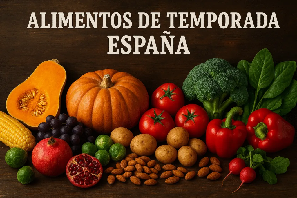 Guía alimentos de temporada españa
