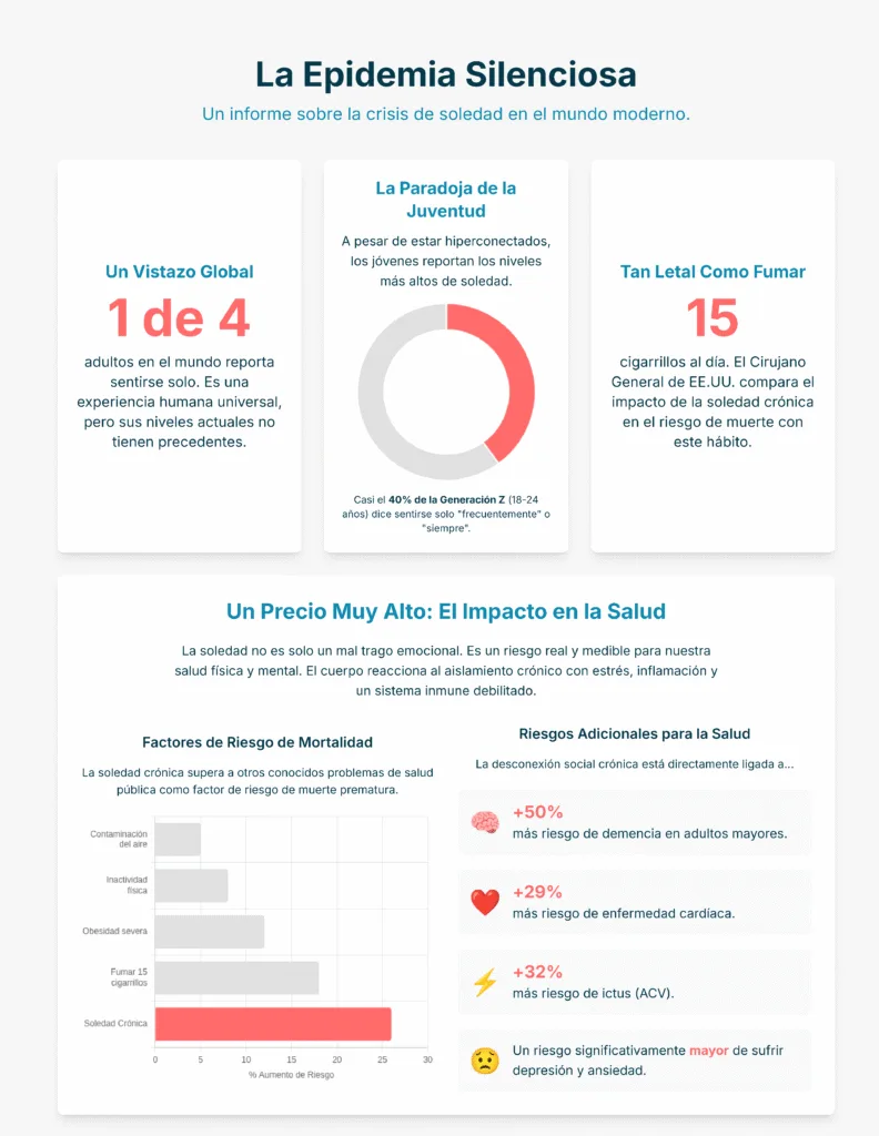 Infografia de la soledad