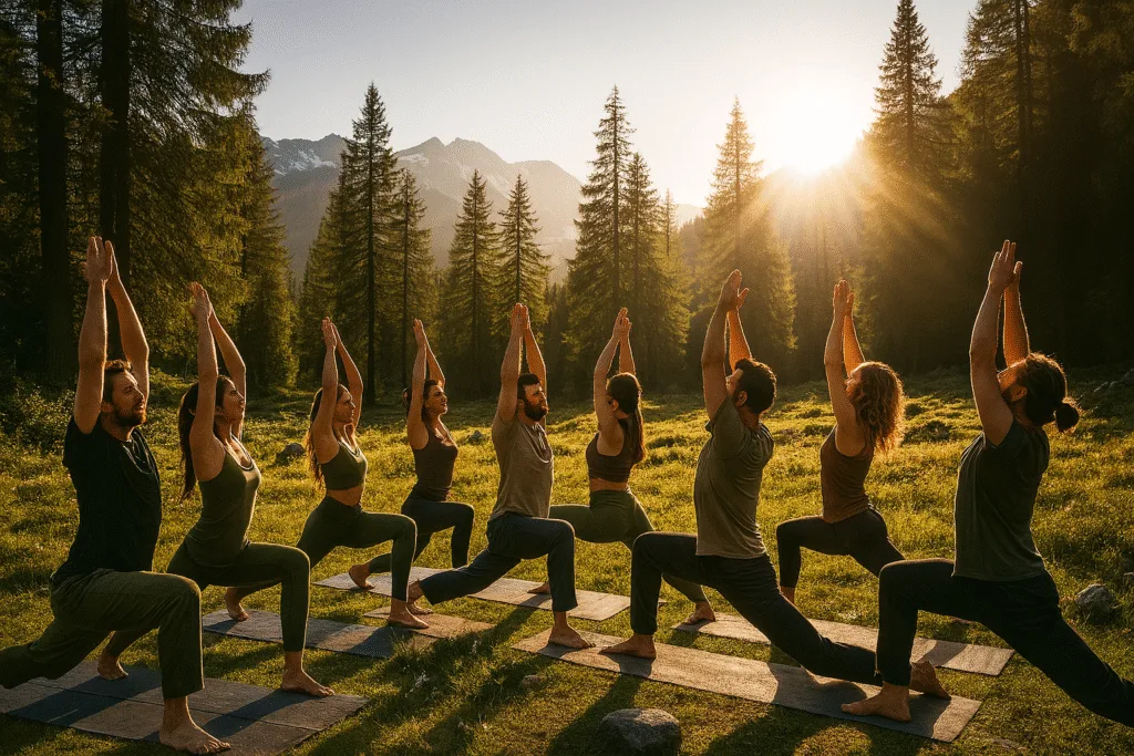 Retiro yoga madrid 2026