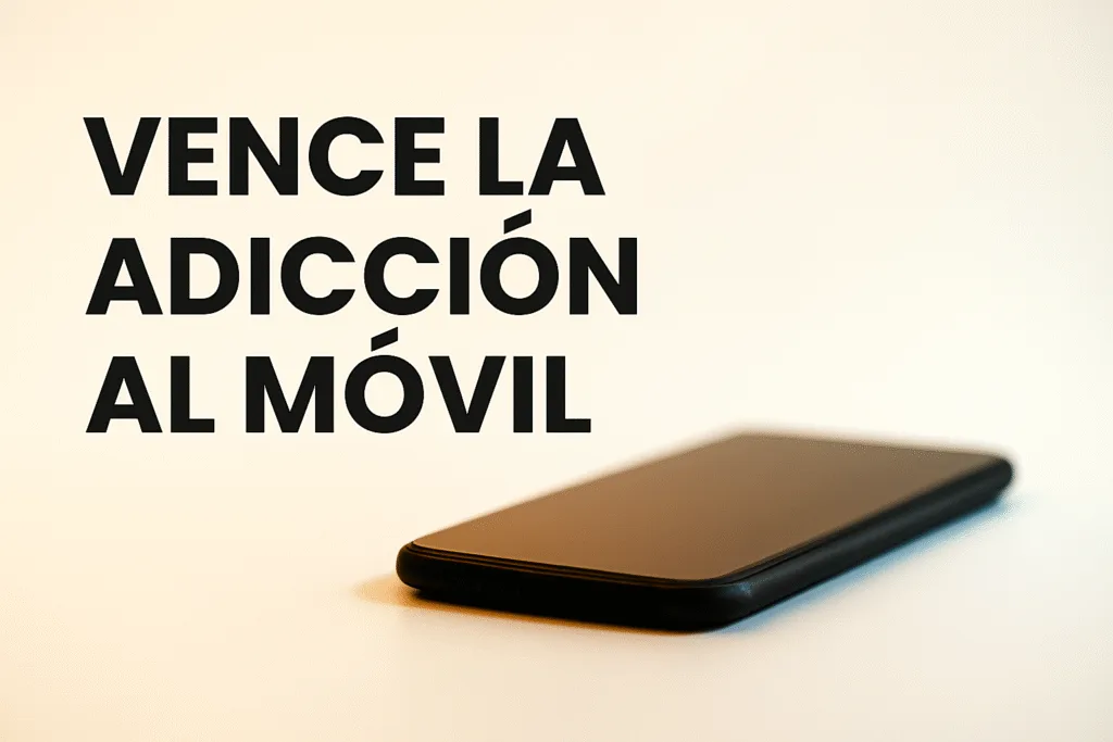 Vencer adicción movil