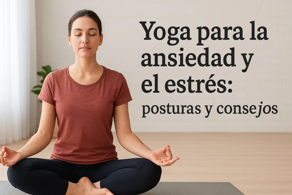 Yoga ansiedad y estres