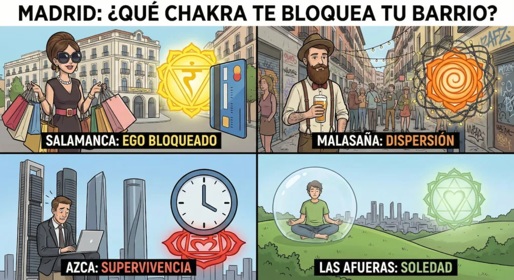 Chakras bloqueados madrid